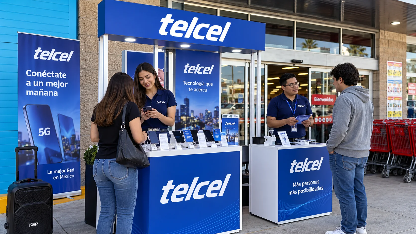 Promotoría de Grupo Thanos en punto de venta