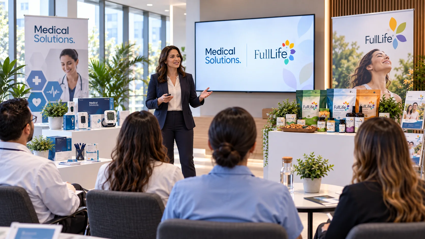 Evento de soluciones médicas